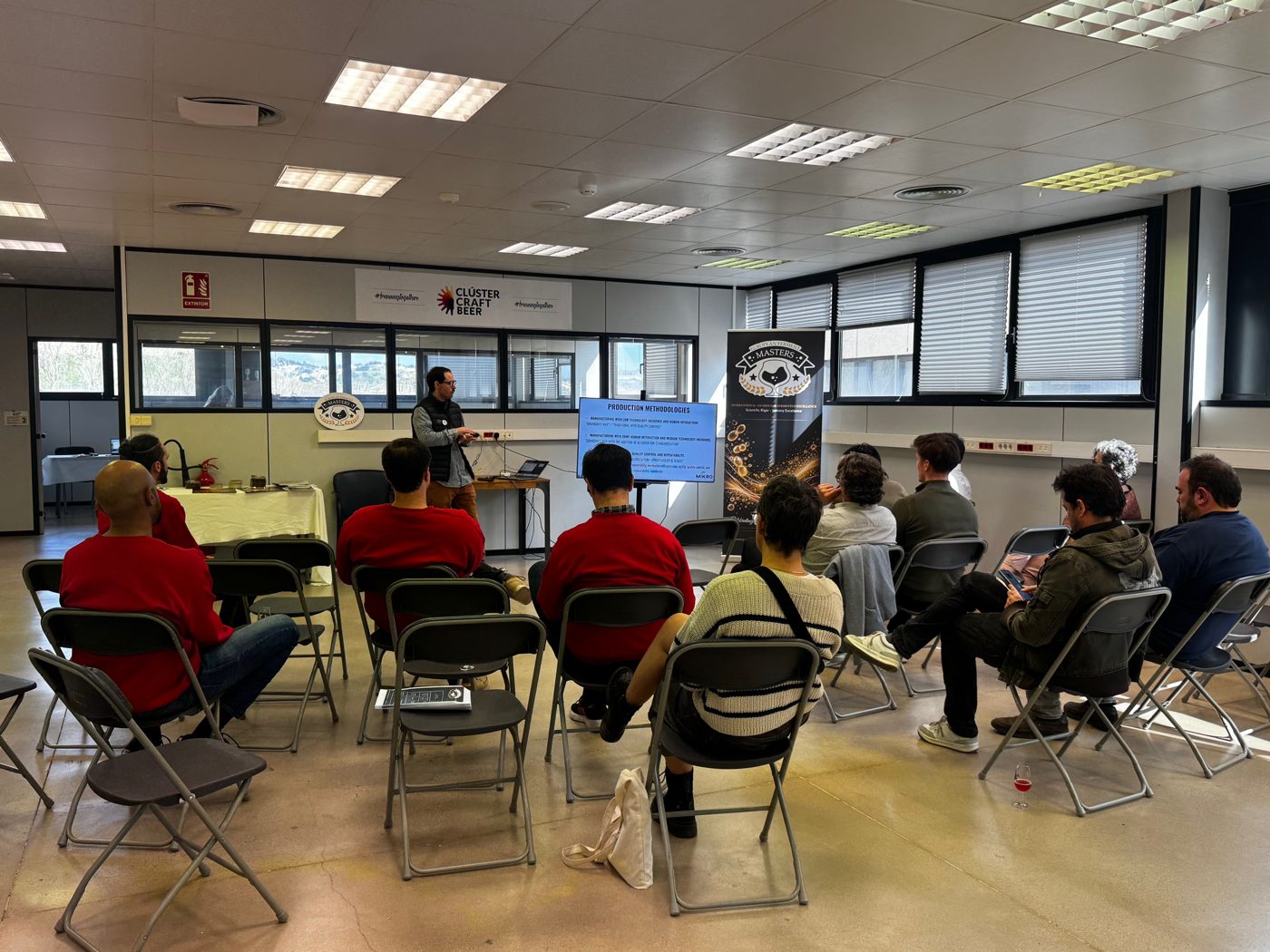 Sala de catas de European Ferment Masters 2026